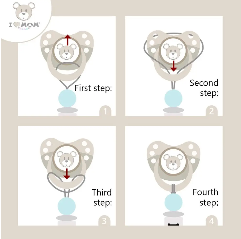 Pacifier clip - Customizable