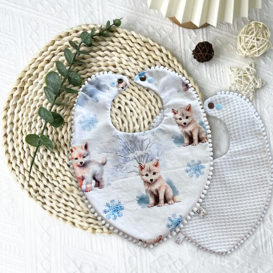 Cotton Bibs - Set of 2
