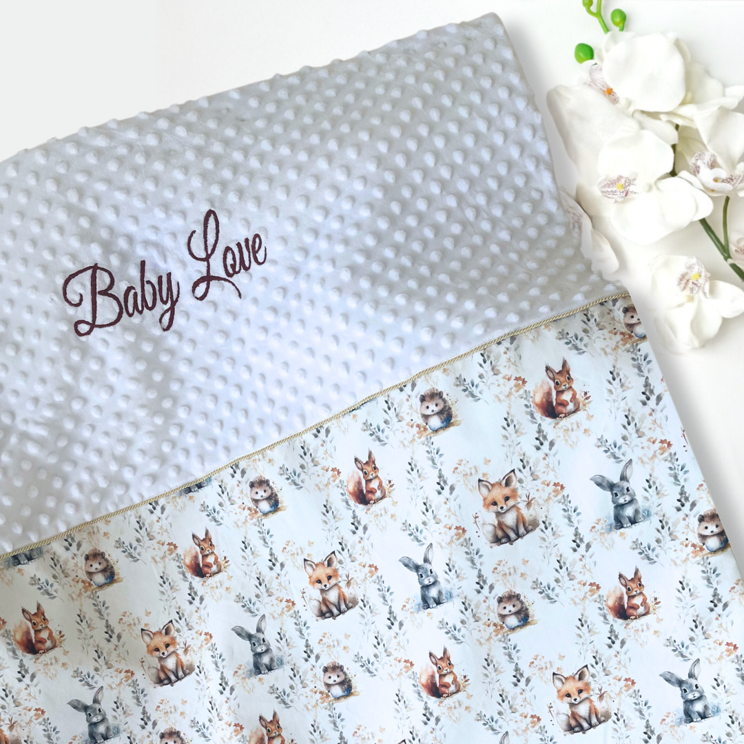 Baby Crib Blanket - Customizable