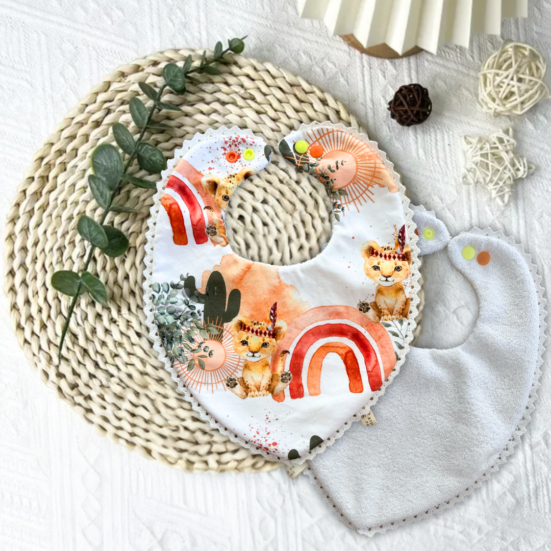 Cotton Bibs - Set of 2