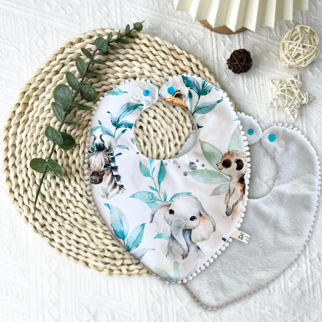 Waterproof Bibs - Set of 2