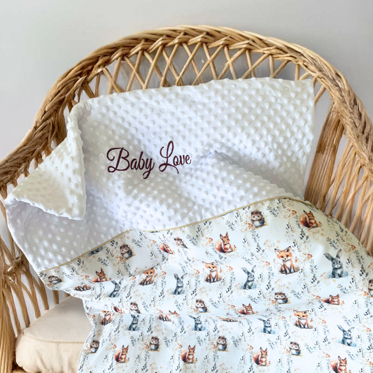 Baby Crib Blanket - Customizable