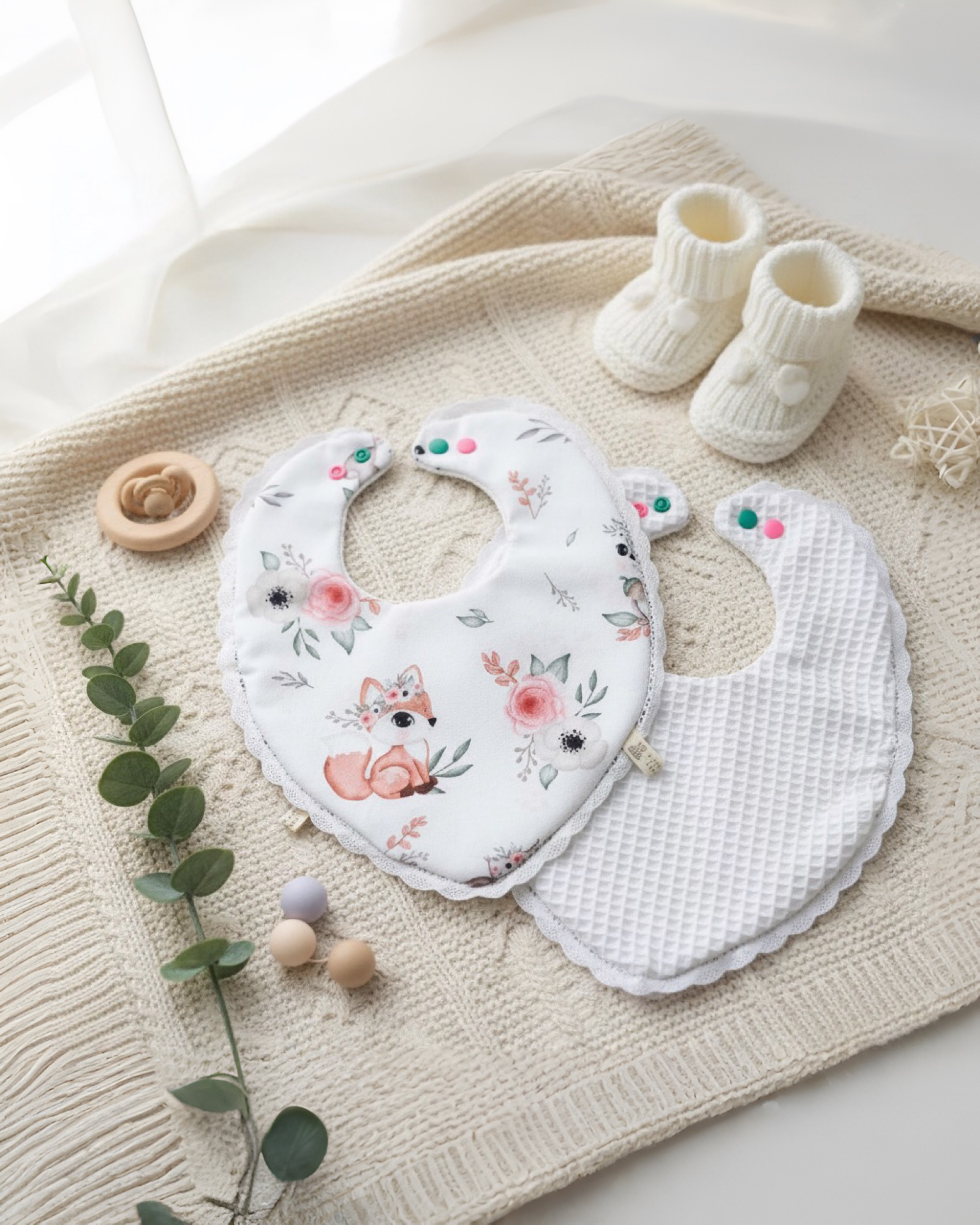 Waterproof Bibs - Set of 2