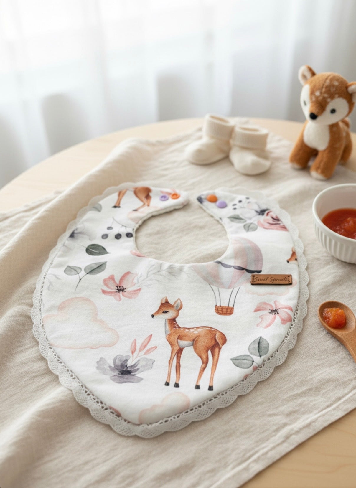 Cotton Bibs - Set of 2