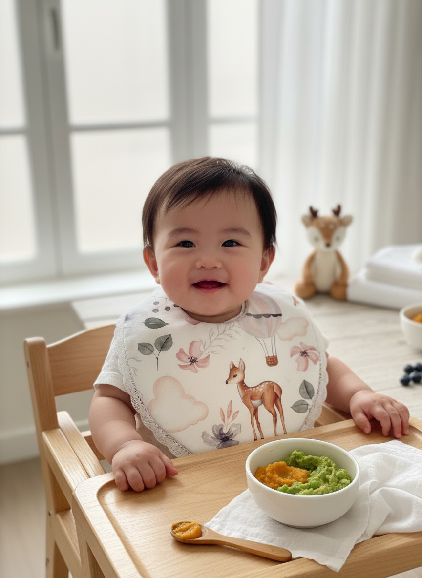 Cotton Bibs - Set of 2