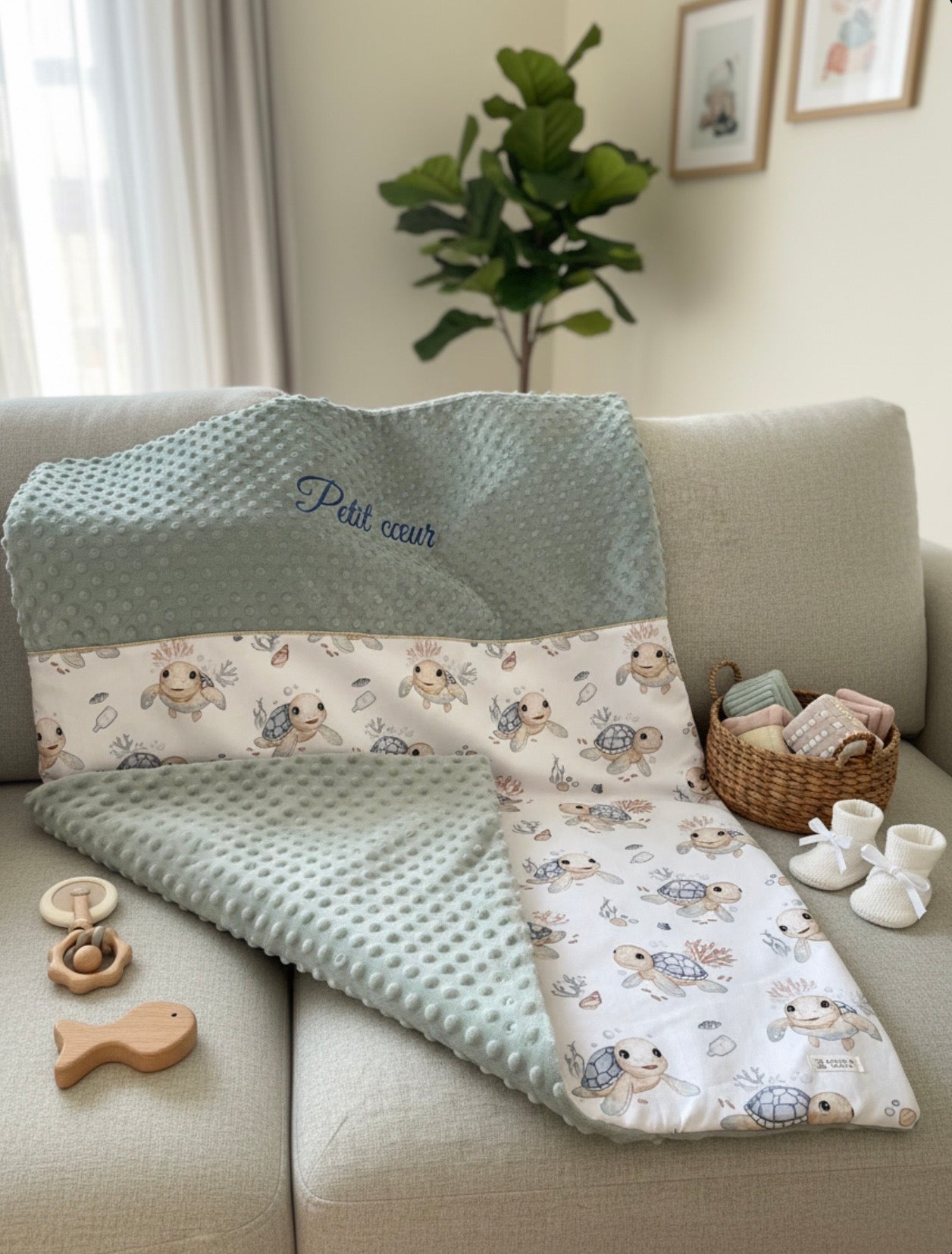 Baby Crib Blanket - Customizable
