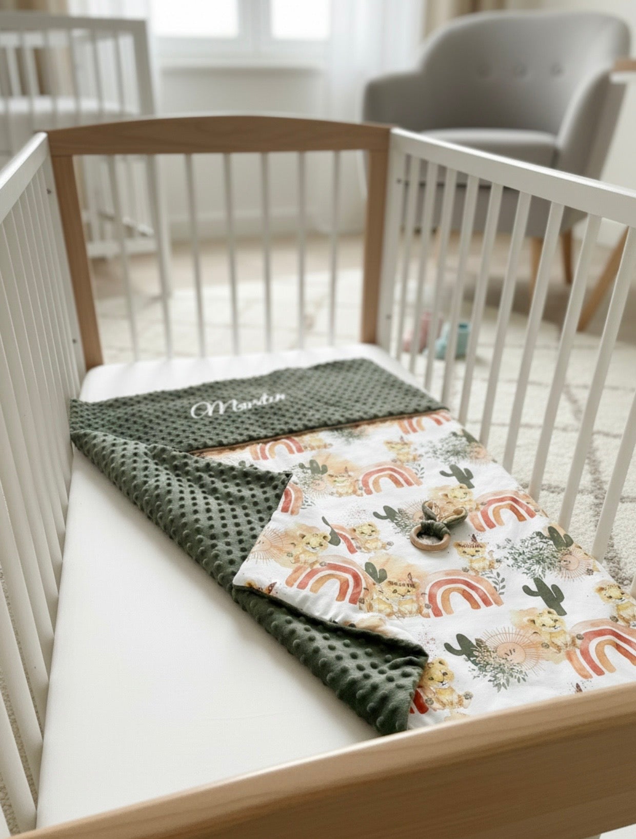 Baby Crib Blanket - Customizable