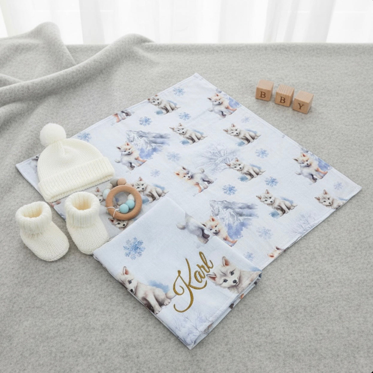 Cotton muslin comfort - Swaddling